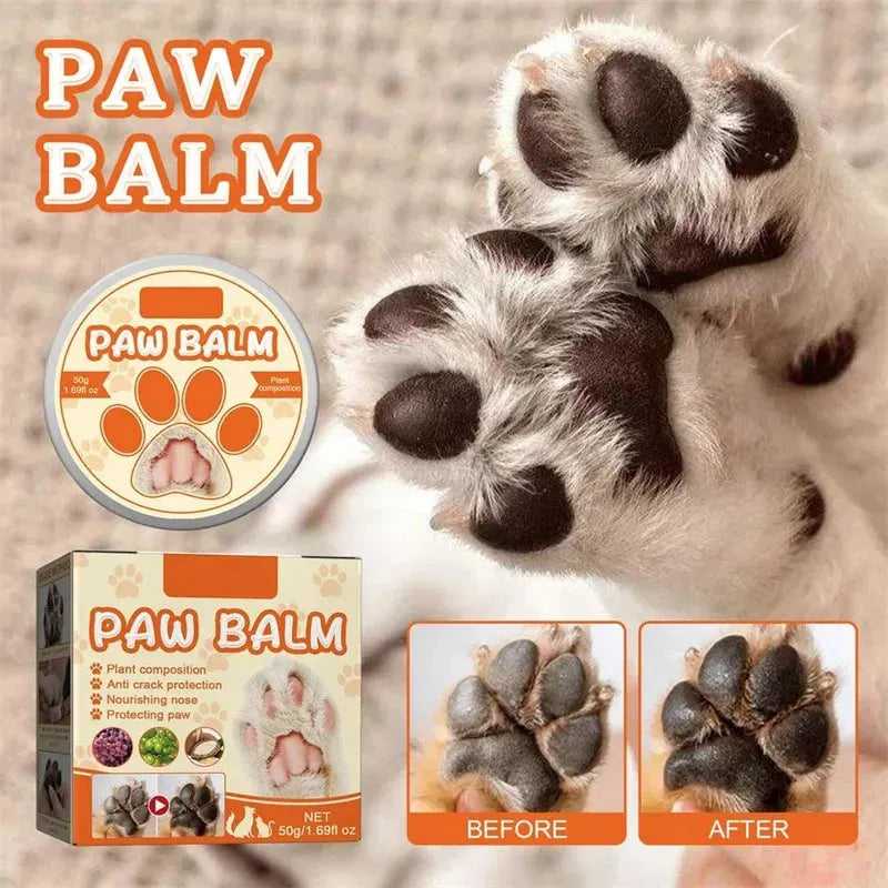 Dog Paw Balm Pet Paw Moisturizing Natural Cream Dog Cat Paw Wax Dry Paws & Nose Pet Paw Balm Puppy Paw Protectors Pet Supplies