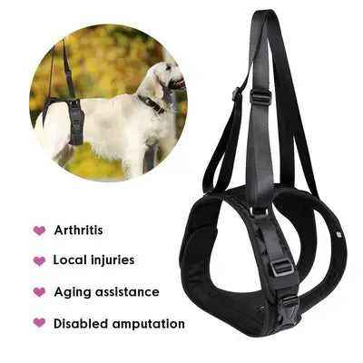 Dog Split Lift Harness Dogs Back Legs Hip Support Harness with Lead Small Medium Large Older Dog Rehabilitation Training Harness