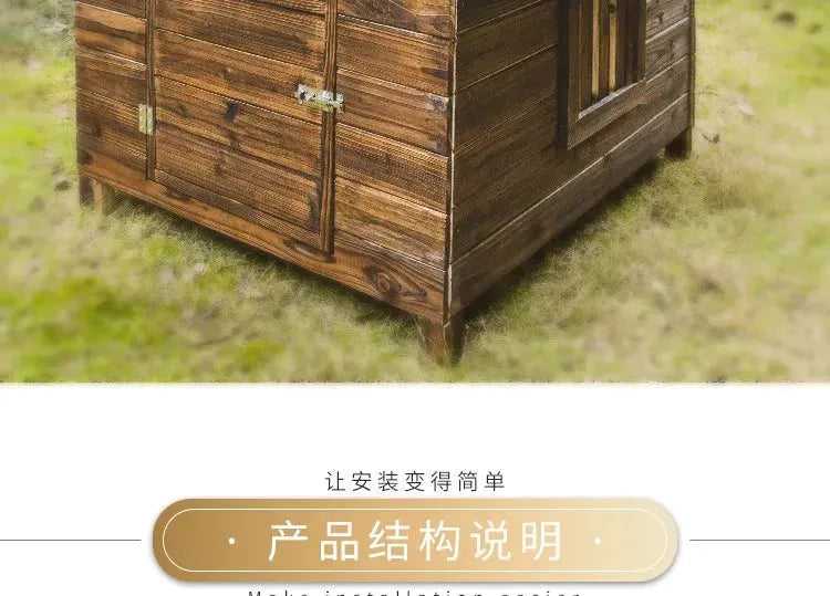 Large Size Corral Dog House Supplies Booth Small Wooden Puppy Dog House Camping Home Casinha De Pet Cachorro Dog Furniture Fg26