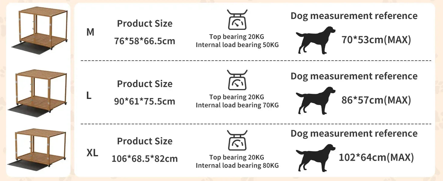 Self-Innovative Dog Cage: Bingopaw First Tempered Glass Dog Pet Cage Dog Kennel Aluminum Frame with Dual Doors and Wheels