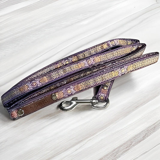 Finnigan's Luxe Chic Cotton Dog Lead - Finnigan's Play Pen
