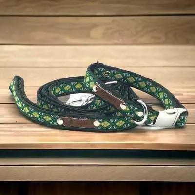 Finnigan's Designer Dog Collar Set: Elevate Your Pup's Style! 🐾