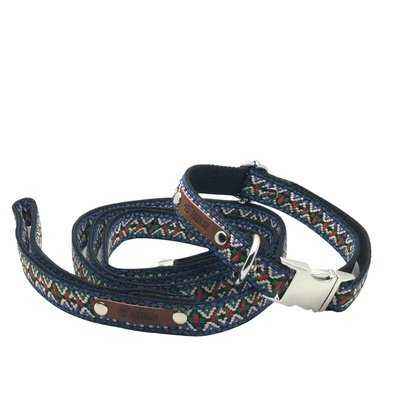 Finnigan's Luxe Charming Handmade Dog Collar Set for Medium-sized Pooches