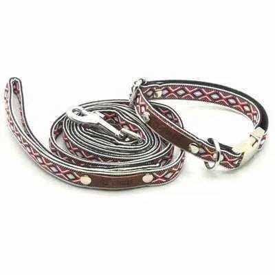 Enchanted Cotton Elegance Small Breed Dog Collar