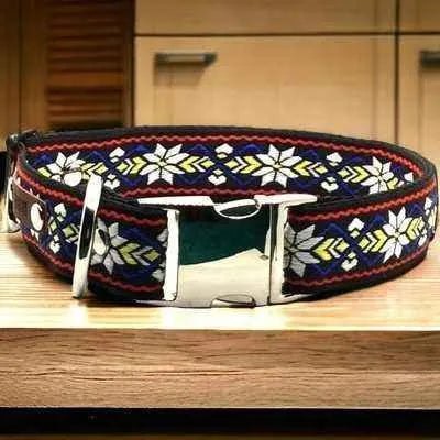 Regal Paws Designer Handmade Dog Collar for Large Breeds