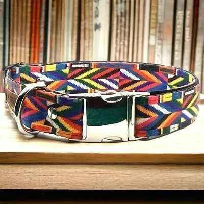 "The Kaya" Bespoke Dog Collar for Large Breed Dogs - Finnigan's Play Pen
