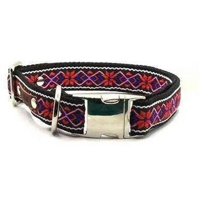 Finnigan's Fabulous Fabric Dog Collar Set for Large Breeds