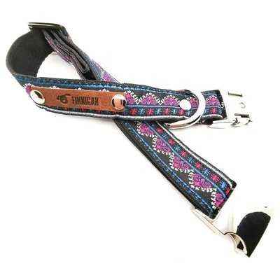 Finnigan Designer Dog Collar (Harlequin Collection) Medium - Finnigan's Play Pen