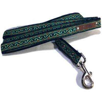 "Finnigan's Fabulous Designer Dog Lead - Handcrafted Chic for your Posh Pup! 🐾"