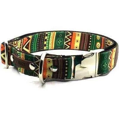 Majestic Cotton Couture Dog Collar for Large Breeds