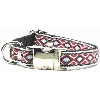 Enchanted Cotton Elegance Small Breed Dog Collar